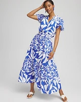 Flutter Sleeved Maxi Dress