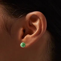 Star Print Ball Stud Earrings - 6 Pack