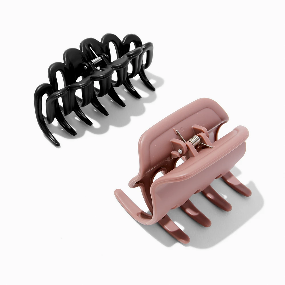 Boho Mixed Hair Claws - 2 Pack