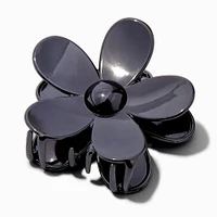 Hematite Flower Medium Hair Claw