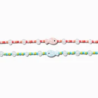 Best Friends Fish Beaded Choker Necklaces - 2 Pack