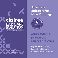 Pierced by Claire's Aftercare Solution