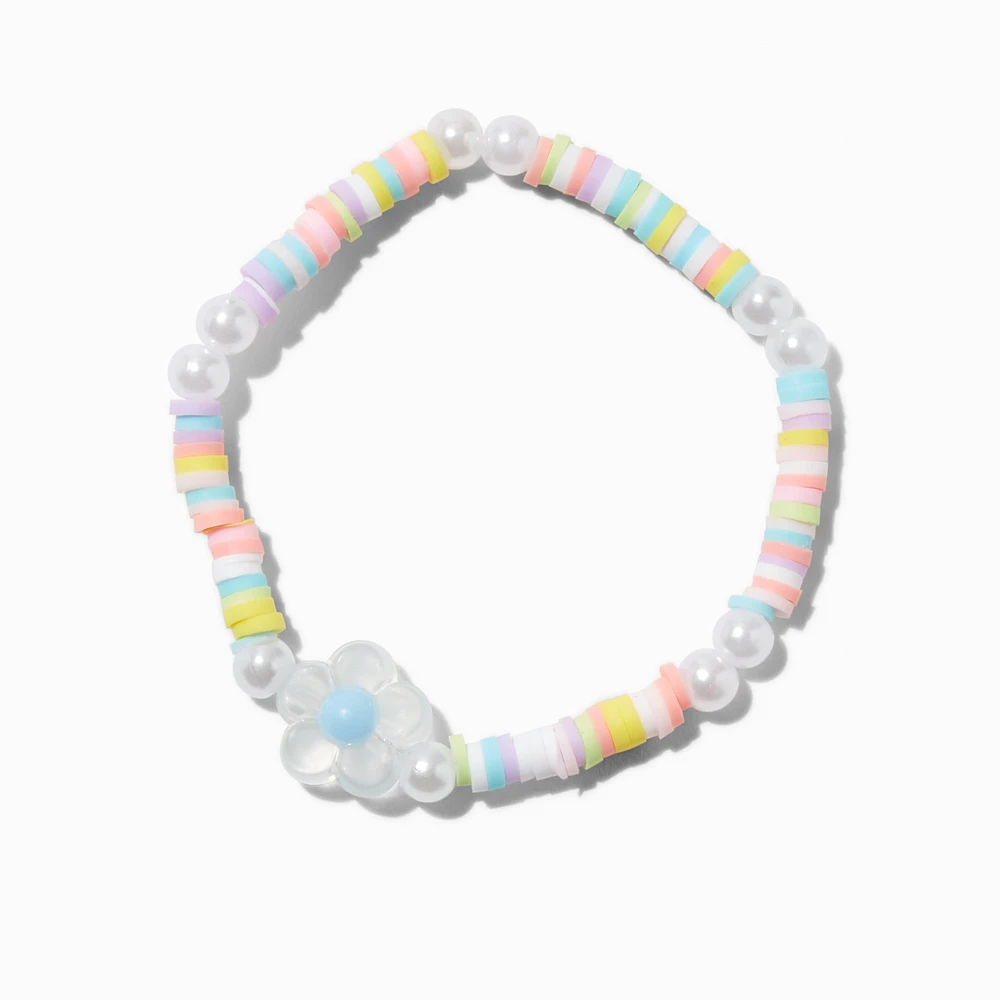 Claire's Club Flower Heishi Beaded Jewelry Set - 2 Pack