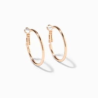 Gold-tone 30mm Hoop Earrings