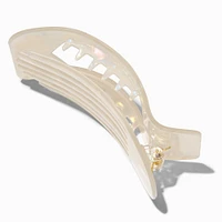 Marble Yoga Hair Claw
