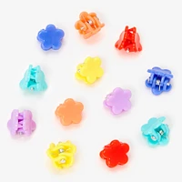 Claire's Club Rainbow Flower Mini Hair Claws