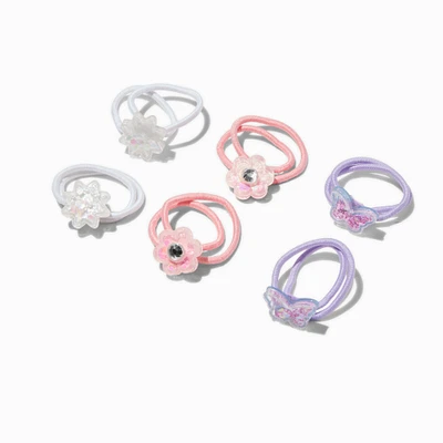 Claire's Club Shaky Pastel Icon Hair Ties - 6 Pack