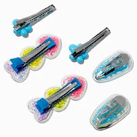 Claire's Club Lemon Mixed Hair Clips - 6 Pack