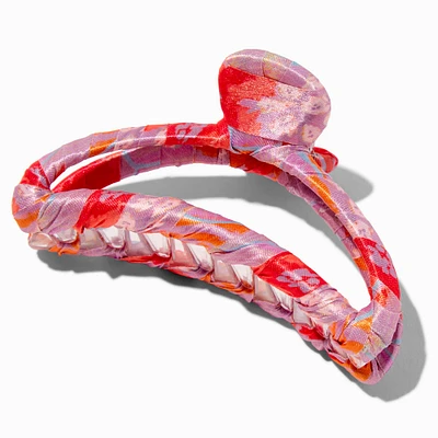 Geometric Fabric Hair Claw