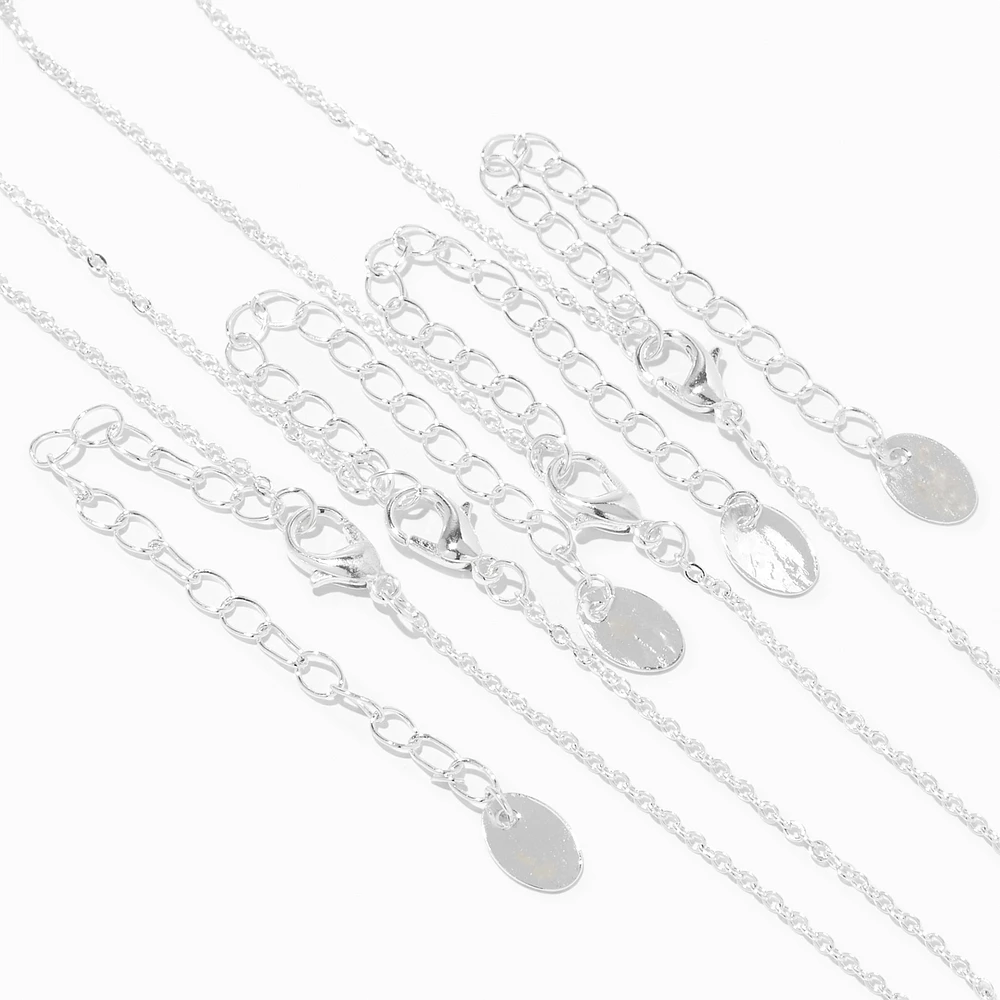 Best Friends Happy Daisy Pendant Necklaces - 4 Pack