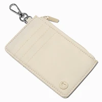 White Nylon Credit Card Case