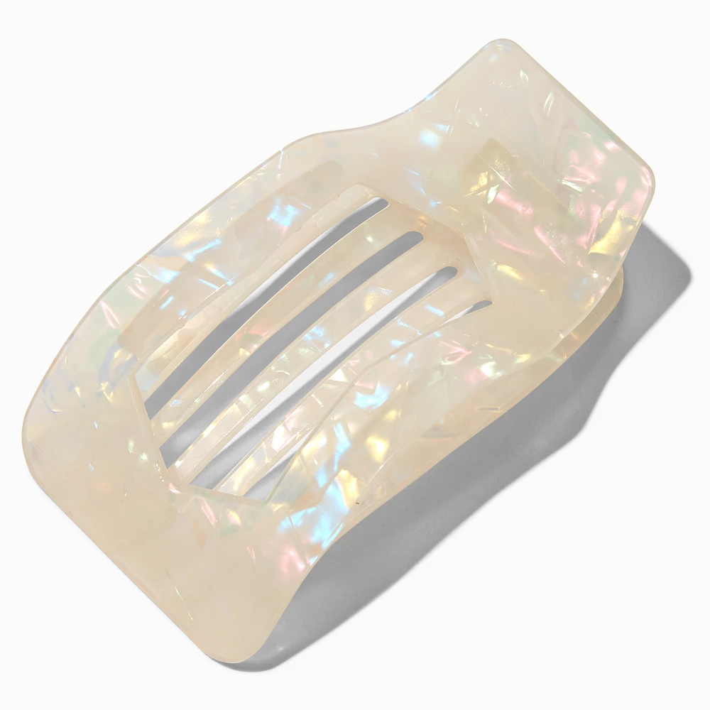 Marble Yoga Hair Claw