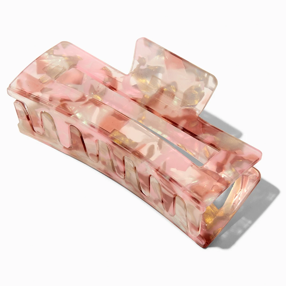Tortoiseshell Rectangular Hair Claw