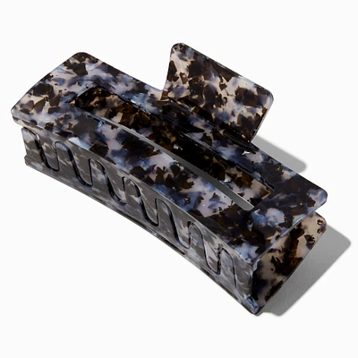 Black Tortoiseshell Rectangular Hair Claw