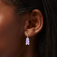 Glow In The Dark Pastel Gummy Bears® 1" Drop Earrings - 3 Pack