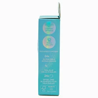 3D Bow & Glitter Stiletto Vegan Faux Nail Set - 24 Pack