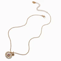 Best Friends Crystal Daisy Pendant Necklaces - 3 Pack 