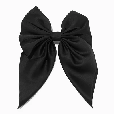Satin Hair Bow Clip