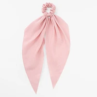Blush Pink Small Hair Scrunchie Scarf