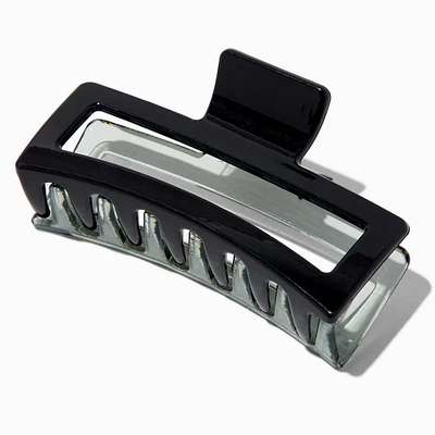 Large Two-Tone Rectangular Hair Claw