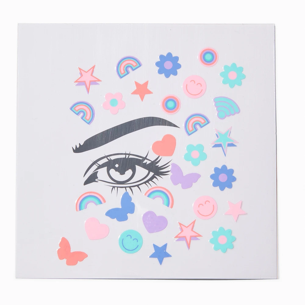 Novelty Shapes Face Stickers