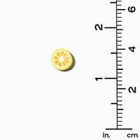 Fruit Polymer Clay Stud Earrings - 6 Pack