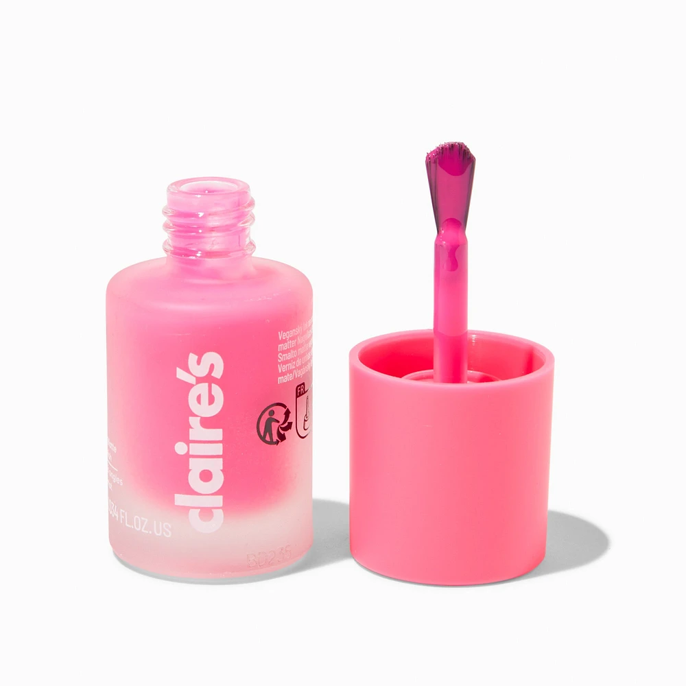 Matte Effect Vegan Nail Polish - Pink