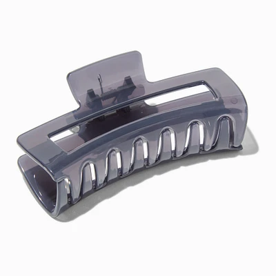 Black Large Rectangular Hair Claw
