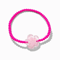 Claire's Club Rainbow Flower Hair Ties - 6 Pack