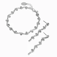 Silver-tone Princess Jewelry Set - 3 Pack