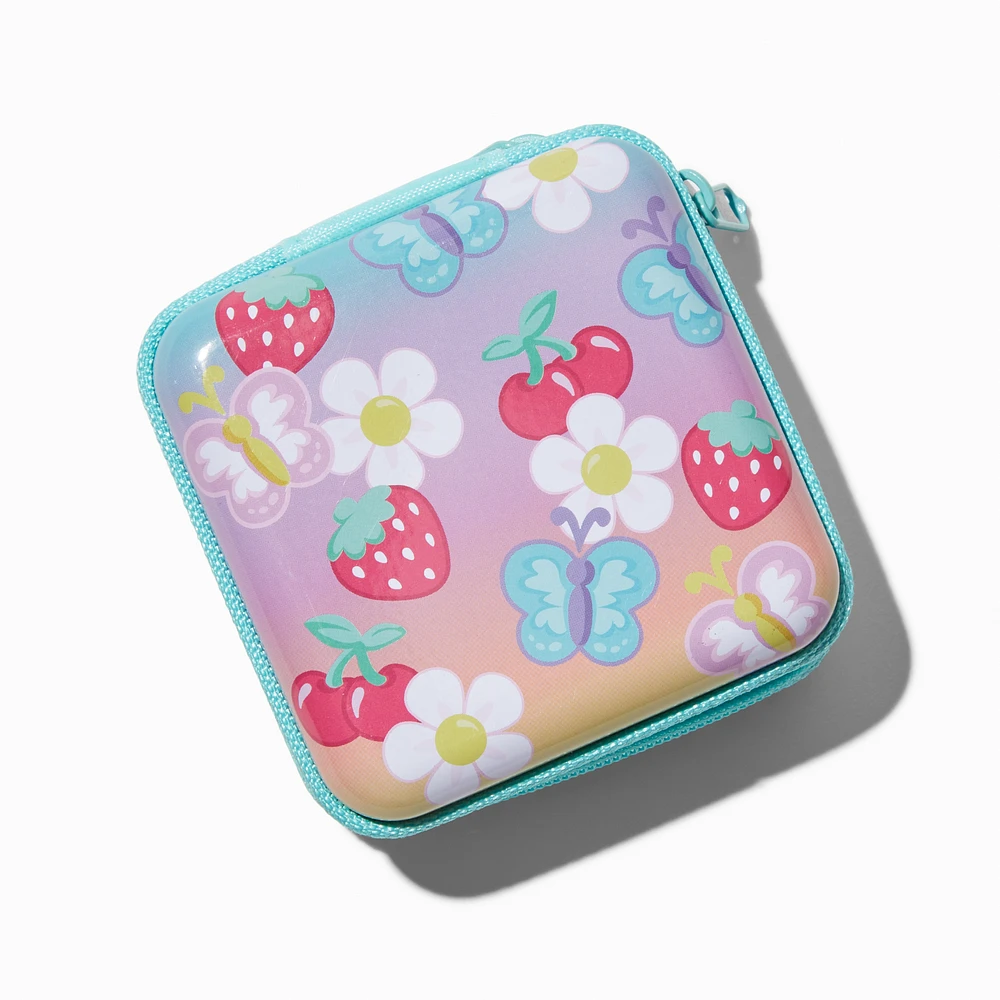Claire's Club Butterfly & Strawberry Mini Makeup Tin