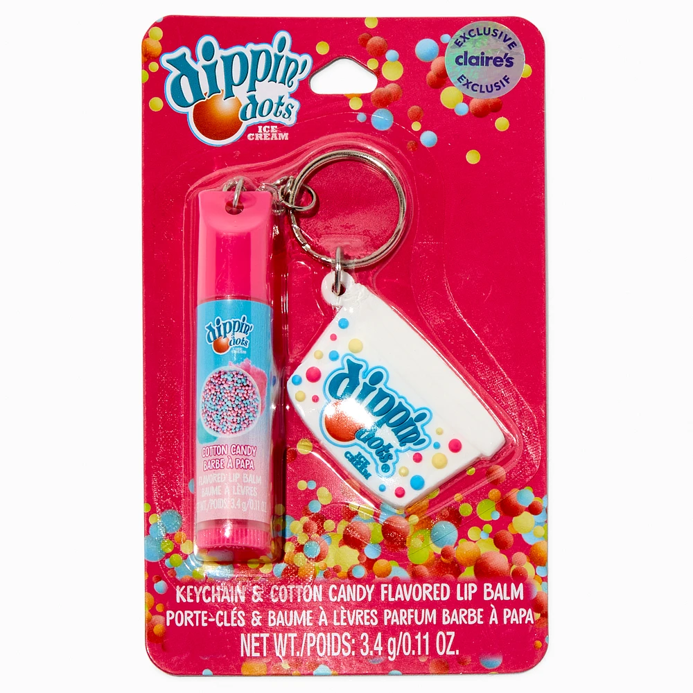 Dippin' Dots® Claire's Exclusive Flavored Lip Balm Keychain