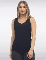 Versatile Basic Round Neck Tank Top By Amani Couture