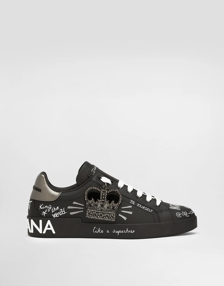 Calfskin Portofino sneakers