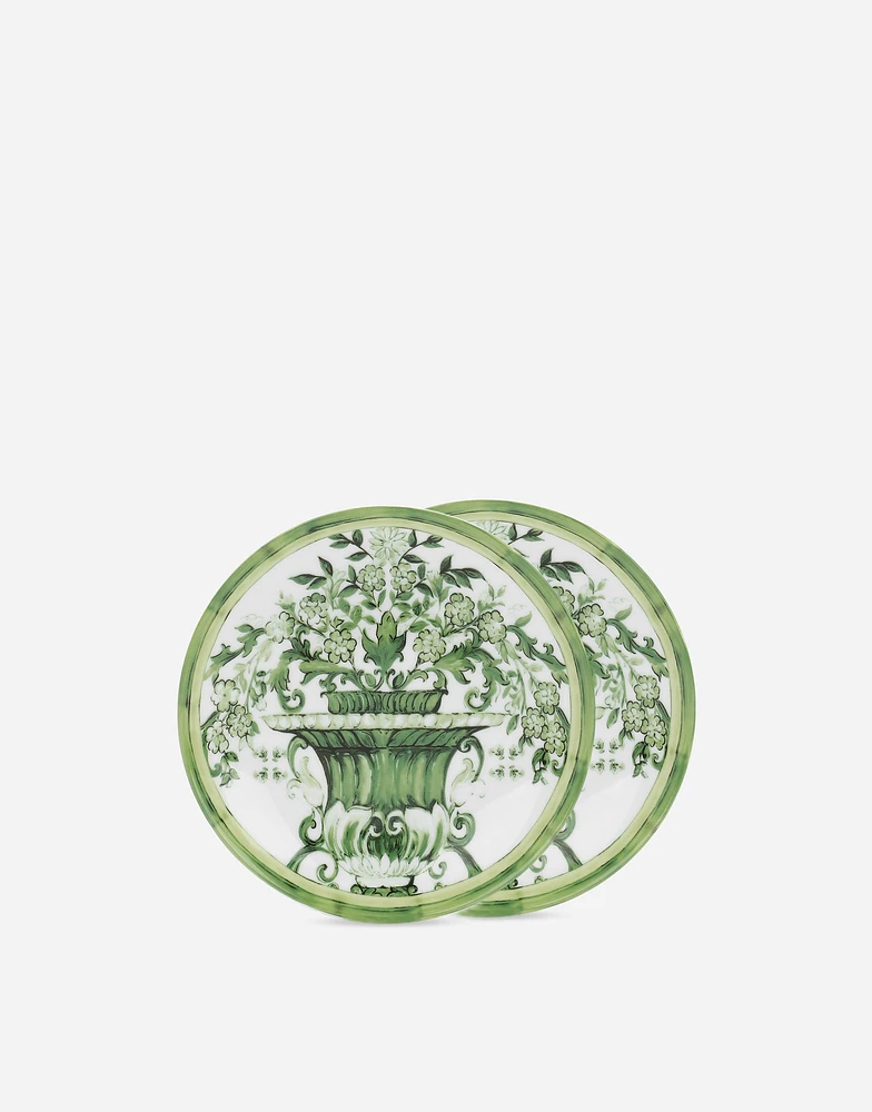 Set 2 Porcelain Bread Plates