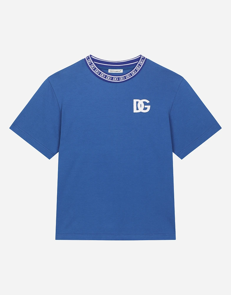 Jersey T-shirt with DG logo