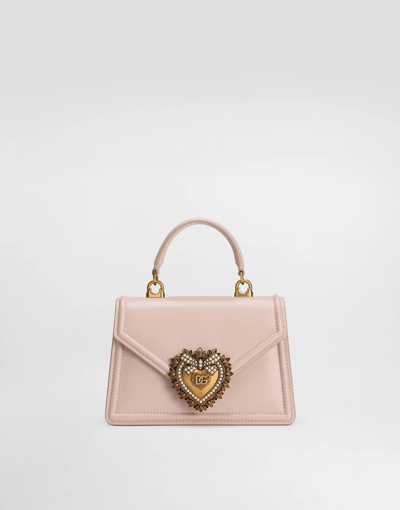 Small smooth calfskin Devotion bag