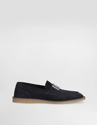 Suede loafers