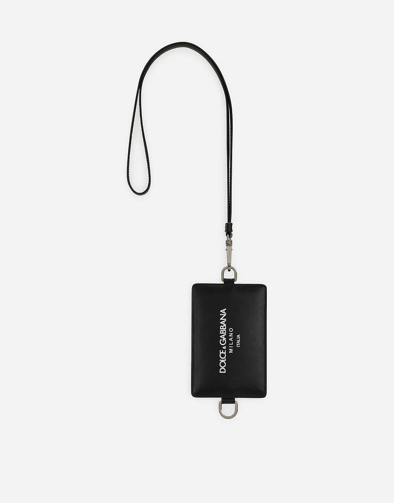 Calfskin card holder