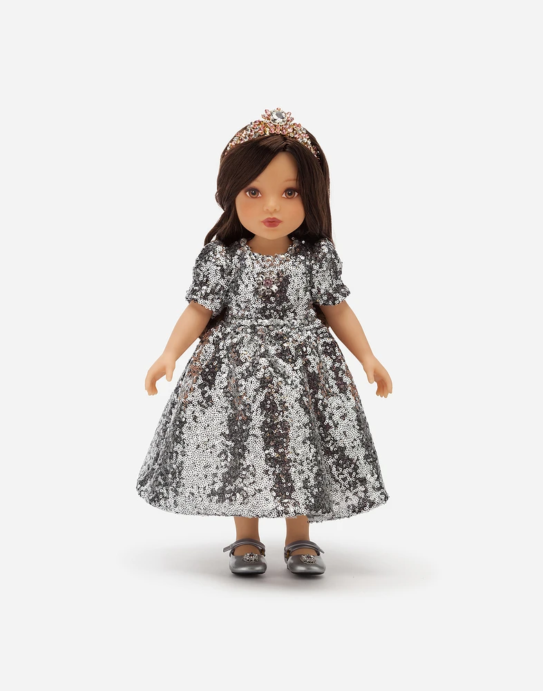 Doll with sequined dress