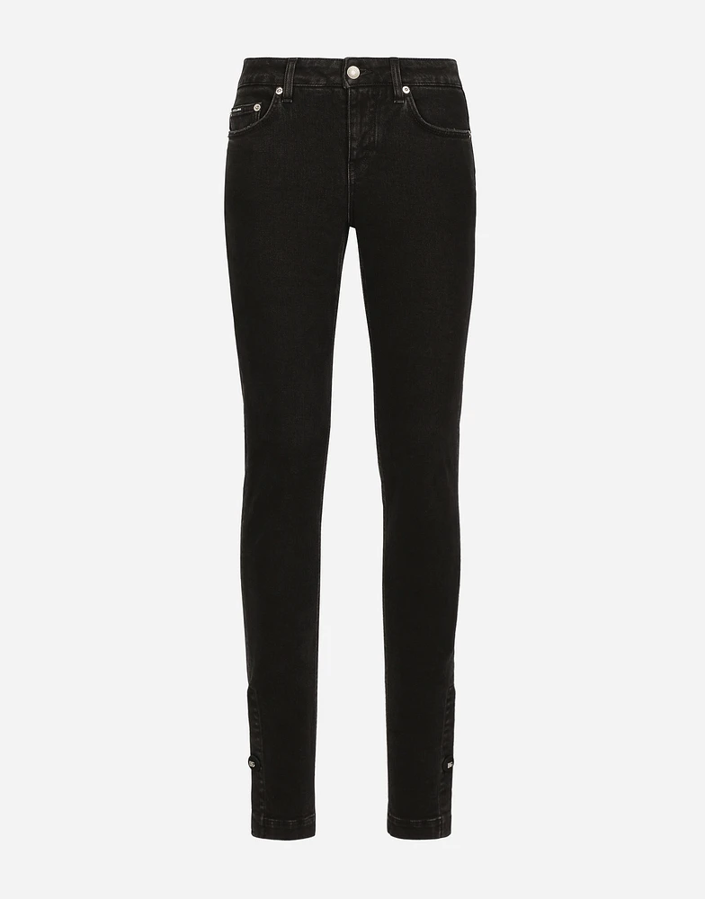 Girly denim jeans