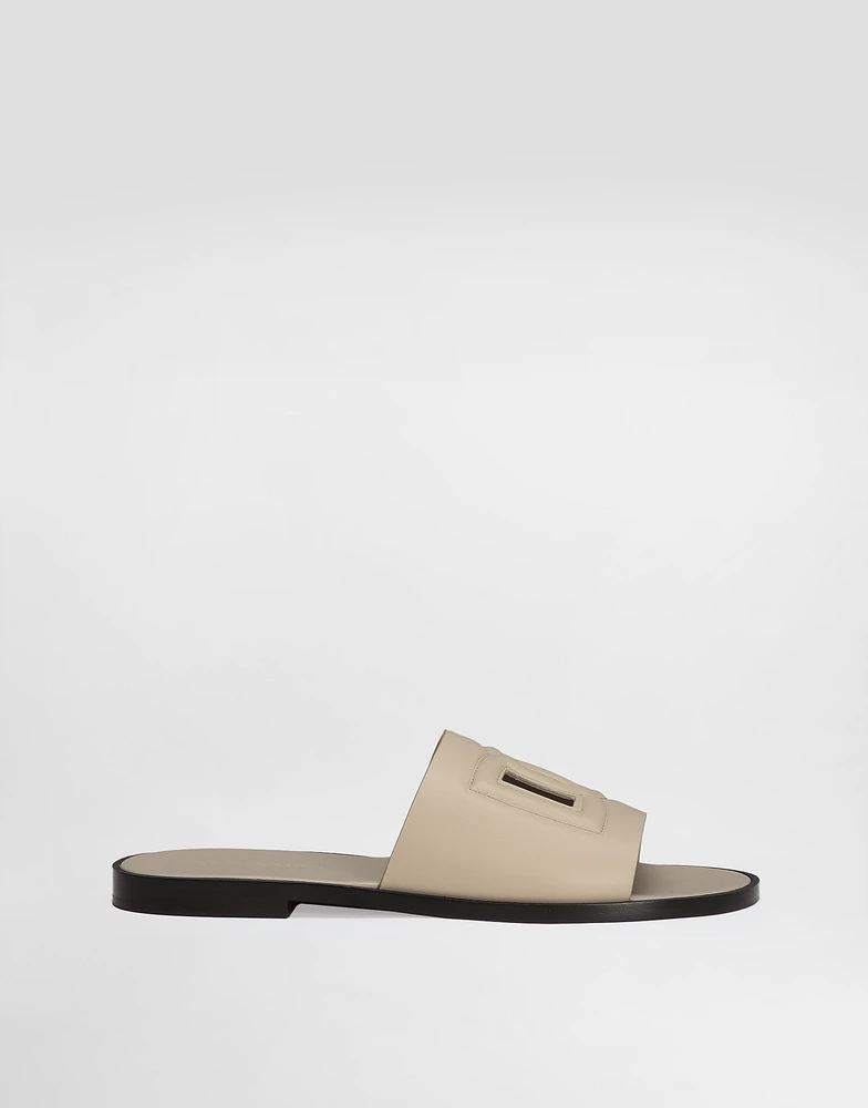 Calfskin sandals