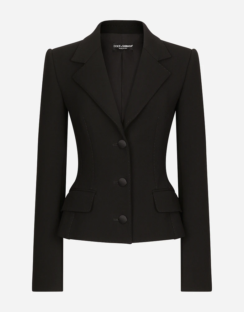 Single-breasted wool Dolce jacket