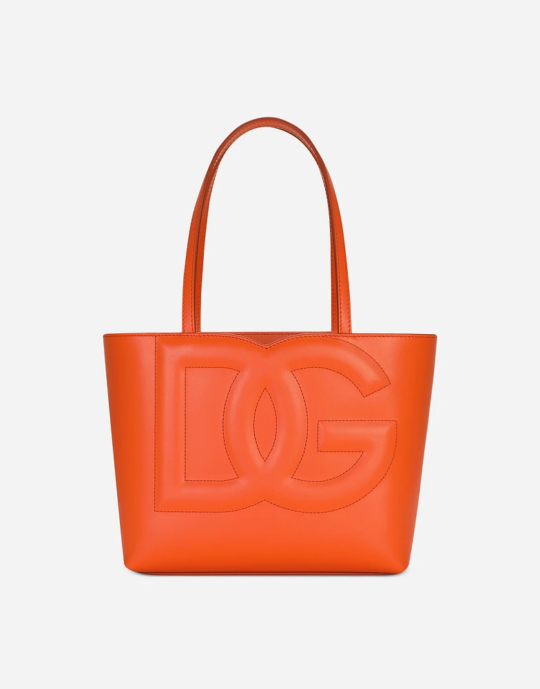 Small calfskin DG Logo shopper