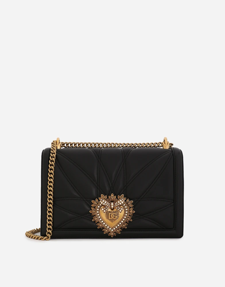 Devotion bag in quilted nappa leather