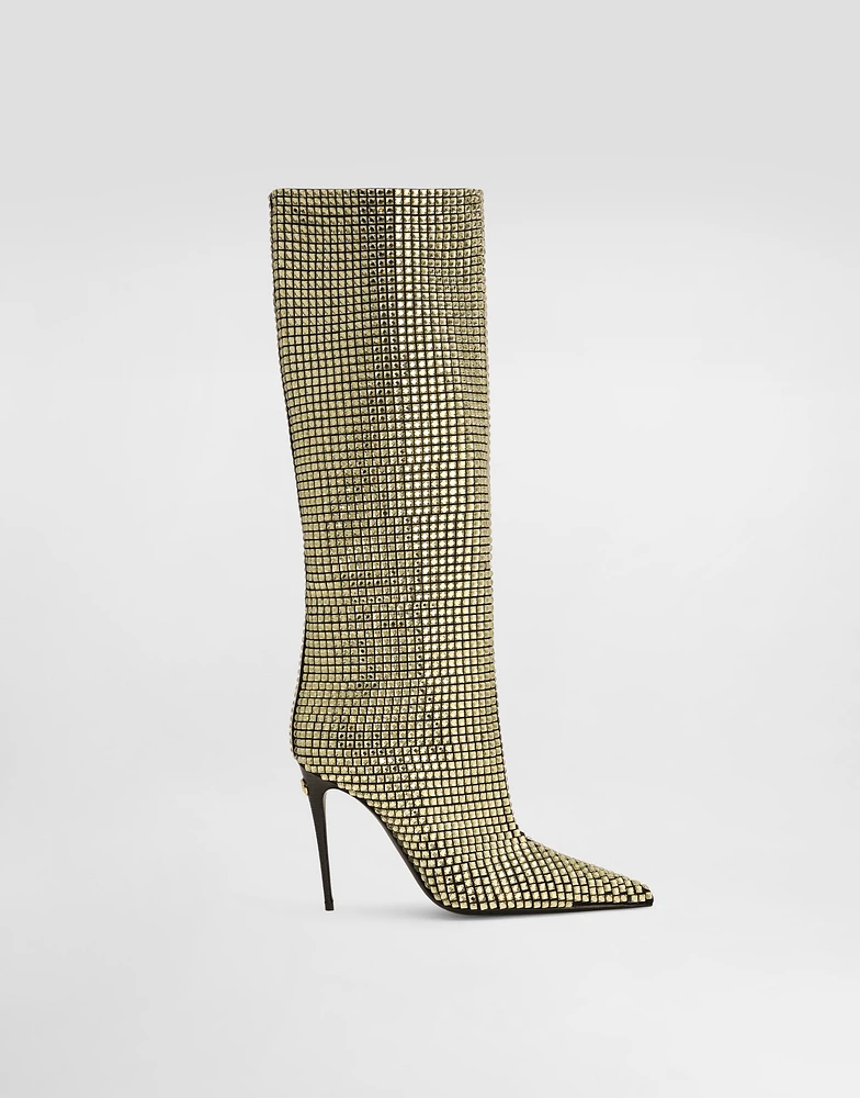 Calfskin boots