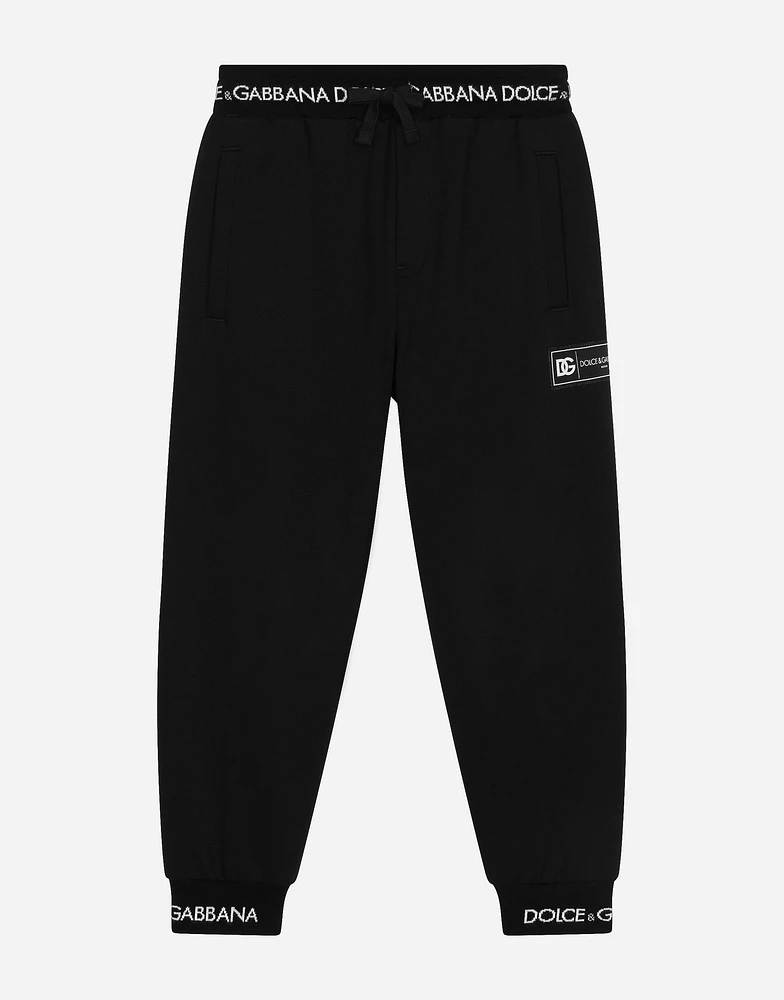 Jersey jogging pants