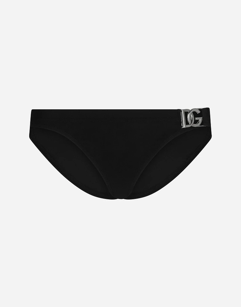 Swim briefs with DG hardware