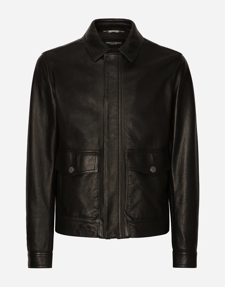 Leather jacket