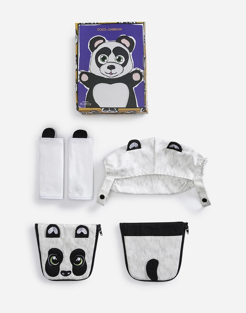 Panda cover for baby carrier